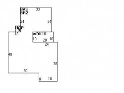77 Levbert Rd, Newton MA  02459-3008 floor plan