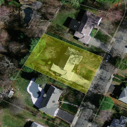 74 Broken Tree Rd, Newton MA  02459-3449 aerial view