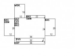 51 Whitney Rd, Newton MA  02460-2457 floor plan