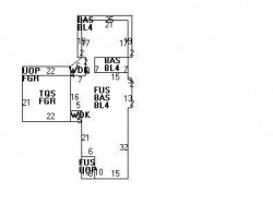62 Cherry Pl, Newton MA  02465-1506 floor plan