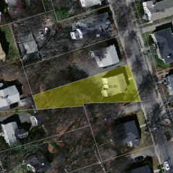 95 Withington Rd, Newton MA 02460-2037 aerial view