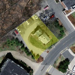 73 Seminary Ave, Newton MA 02466-2617 aerial view
