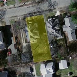 52 Erie Ave, Newton MA 02461-1514 aerial view