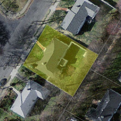 88 Selwyn Rd, Newton MA 02461-2126 aerial view