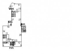 36 Central St, Newton MA 02466-2409 floor plan