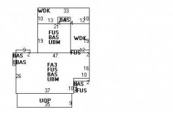 20 Dexter Rd, Newton MA  02460-2318 floor plan