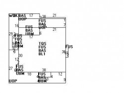 79 Hillside Ave, Newton MA 02465-2543 floor plan