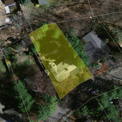 17 Valley Spring Rd, Newton MA  02458-2712 aerial view