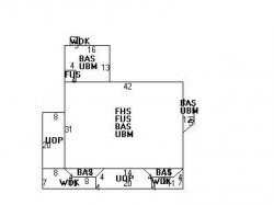 92 Grant Ave, Newton MA  02459-1347 floor plan