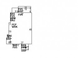 148 Harvard St, Newton MA 02460-2204 floor plan