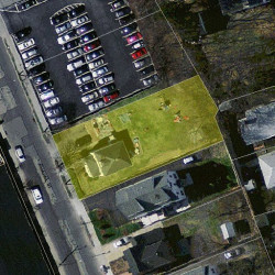 70 Chapel St, Newton MA  02458-1011 aerial view