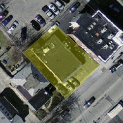 413 Watertown St, Newton MA  02458-1113 aerial view