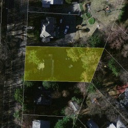 218 Parker St, Newton MA 02459-2551 aerial view