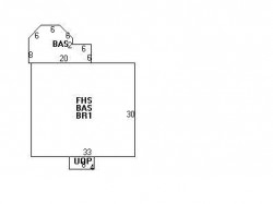 46 Waldorf Rd, Newton MA  02461-1333 floor plan