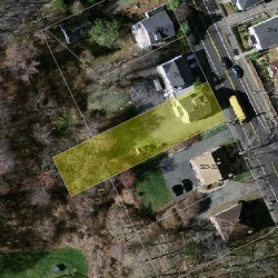 317 Langley Rd, Newton MA  02459-2349 aerial view