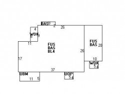 80 Eastbourne Rd, Newton MA 02459-1206 floor plan