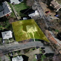 73 John St, Newton MA  02459-2348 aerial view