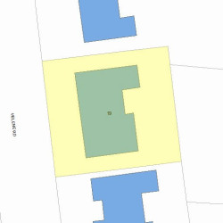 19 Helene Rd, Newton MA 02468-1024 plot plan