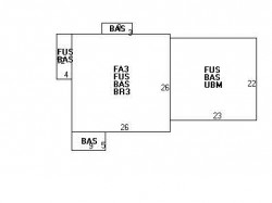 165 Harvard St, Newton MA 02460-2238 floor plan