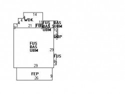 277 Ward St, Newton MA 02459-1212 floor plan