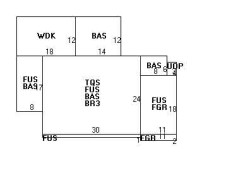 150 Concord St, Newton MA  02462-1011 floor plan