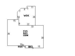 2 Kingston Rd, Newton MA 02461-1014 floor plan