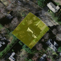 125 Country Club Rd, Newton MA 02459-3020 aerial view