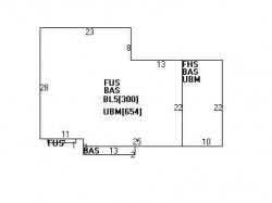 46 Larchmont Ave, Newton MA 02468-2031 floor plan