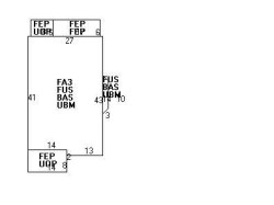 274 Parker St, Newton MA 02459-2673 floor plan