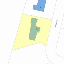 35 Pickwick Rd, Newton MA 02465-2818 plot plan