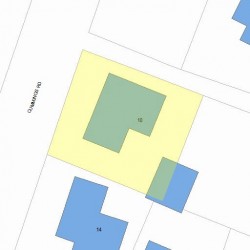 10 Cummings Rd, Newton MA  02459-1735 plot plan