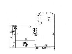 151 Pine Ridge Rd, Newton MA 02468-1510 floor plan