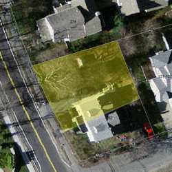 282 Langley Rd, Newton MA 02459-2326 aerial view