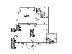 67 Berkeley St, Newton MA 02465-2616 floor plan