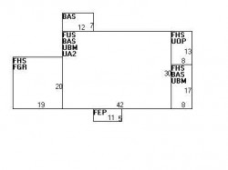 46 Bishopsgate Rd, Newton MA 02459-2031 floor plan