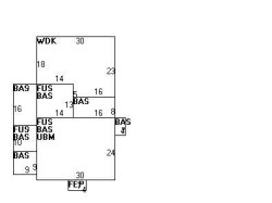 94 Greenlawn Ave, Newton MA  02459-1714 floor plan