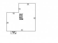 116 Elgin St, Newton MA  02459-2302 floor plan