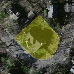 123 Ridge Ave, Newton MA  02459-2506 aerial view