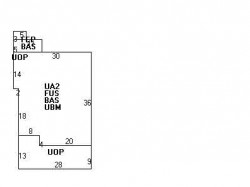 606 California St, Newton MA 02460-1241 floor plan
