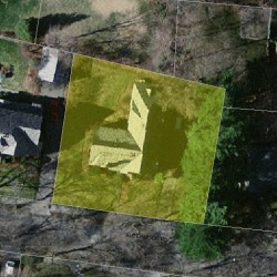 34 Alderwood Rd, Newton MA 02459-1248 aerial view