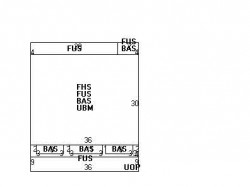 121 Eastbourne Rd, Newton MA 02459-1605 floor plan