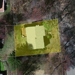 61 Brierfield Rd, Newton MA  02461-2132 aerial view