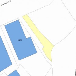 2260 Washington St, Newton MA 02462-1440 plot plan