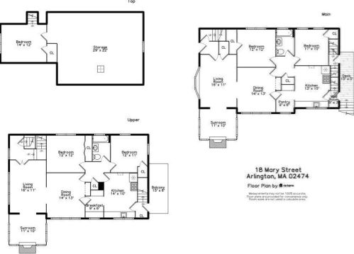 18 Mary St, Arlington MA 02474-8827 exterior