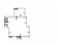 82 Pine St, Newton MA  02465-1442 floor plan