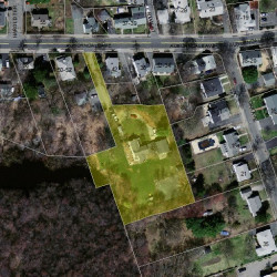 48 Auburndale Ave, Newton MA 02465-1404 aerial view