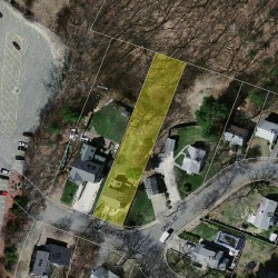 127 Charlemont St, Newton MA 02461-1911 aerial view