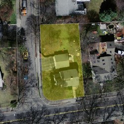 1325 Beacon St, Newton MA 02468-1738 aerial view