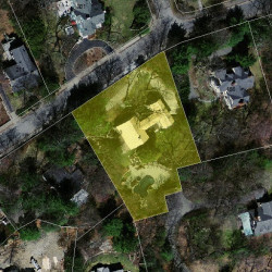 204 Highland Ave, Newton MA 02465-2512 aerial view