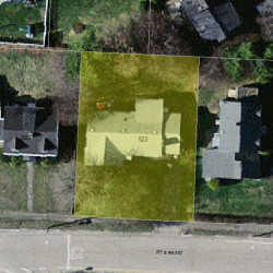523 Boylston St, Newton MA 02459-2740 aerial view